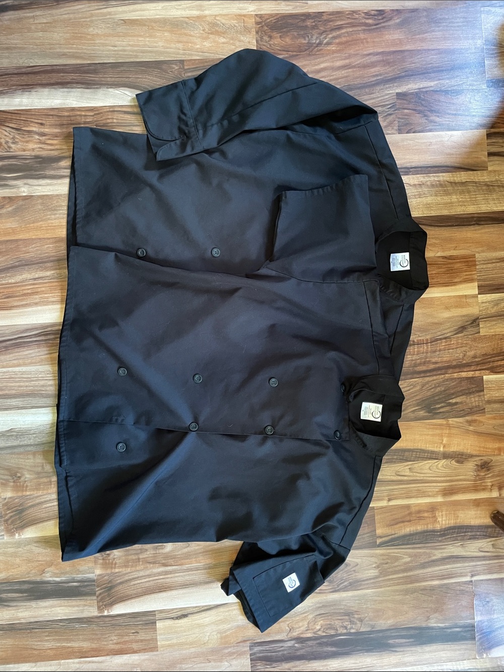 Two Mercer Culinary Chef Coats size 1X XXL long sleeve short sleeve